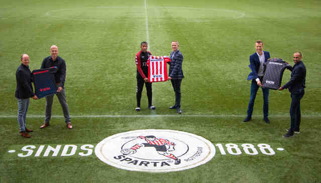 VNOM is ook komend seizoen co-sponsor van Sparta Rotterdam